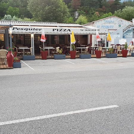 Camping Le Pesquier Hotel Castellane Exterior foto
